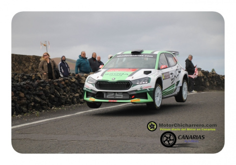 Rallye de Isla de Lanzarote 2026, Alexey Lukyanyuk impone su alto ritmo con el Skoda. Así va el Rallye de Lanzarote tras su ecuador. CLASIFICACIÓN HASTA EL TC4