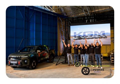 KGM Canarias, la marca coreana, presenta el nuevo Musso EVX: el pick-up eléctrico que combina autonomía, tecnología y precio competitivo