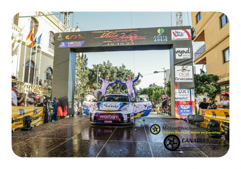 Rallye VILLA de ADEJE 2026 (FINAL), Enrique Cruz y Yeray Mujca, brillantes vencedores del 35º Rallye Internacional Villa de Adeje Tenerife