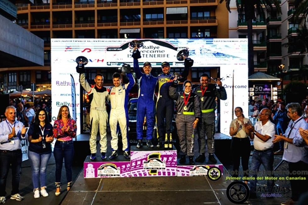 Rallye ISLA TENERIFE HISTÓRICO 2025 (FINAL, con POLÉMICA tras la DESCALIFICACIÓN DEL EQUIPO MÁS RÁPIDO), Javier e Iván Bouza se imponen en el 51º Rallye isla Tenerife Histórico