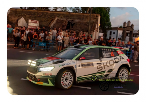 Rallye LA PALMA ISLA BONITA 2026, Alexey Lukyanuk y Yury Kulikov, líderes del 51º Rallye La Palma Isla Bonita tras la primera etapa