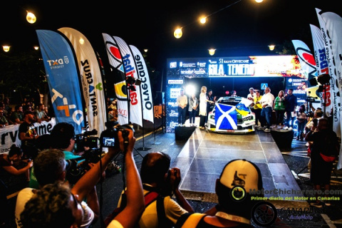 Rallye Isla Tenerife 2025 (AVANCE), Sergio FUENTES acaricia el TRIUNFO y el TÍTULO tras el abandono de Fernando CRUZ