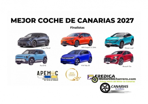 MEJOR COCHE DE CANARIAS 2027, YA SE CONOCEN LOS SEIS COCHES FINALISTAS!!