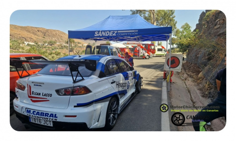 SUBIDA FATAGA - SAN BARTOLOMÉ 2026, Nuevo doblete de Miguel Cabral en las Tirajanas con el Mitsubishi Evo X