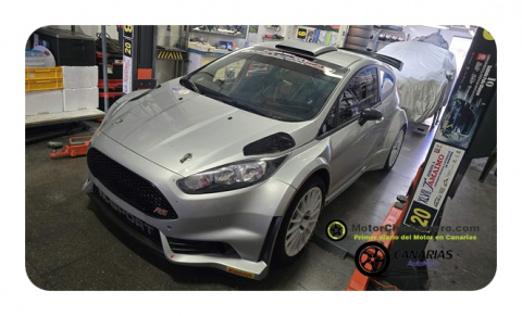 Subida ARONA 2025, Juan Carlos Brito estrena su nuevo Ford Fiesta R5 en la Subida Arona – La Escalona