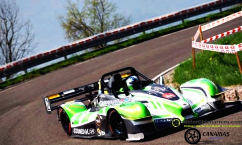 Subida ARONA 2025 así fue el DÍA 1, Franco Caruso (en su Nova Proto NPO1) destaca con un mejor registro de 2.26.017